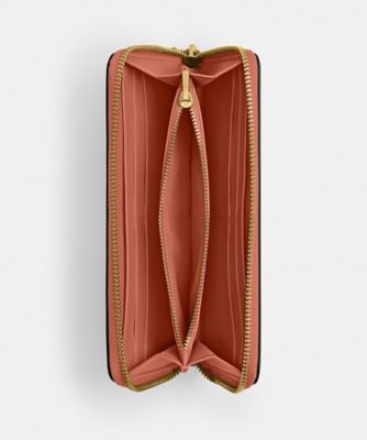 エッセンシャル スリム アコーディオン ジップ ウォレット | COACH